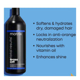 Matrix Total Result Brass Off Conditioner 1l