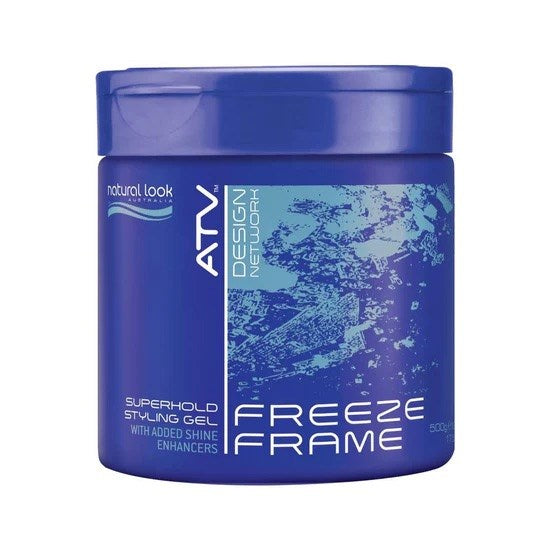 Natural Look Freeze Frame Superhold Gel 500G