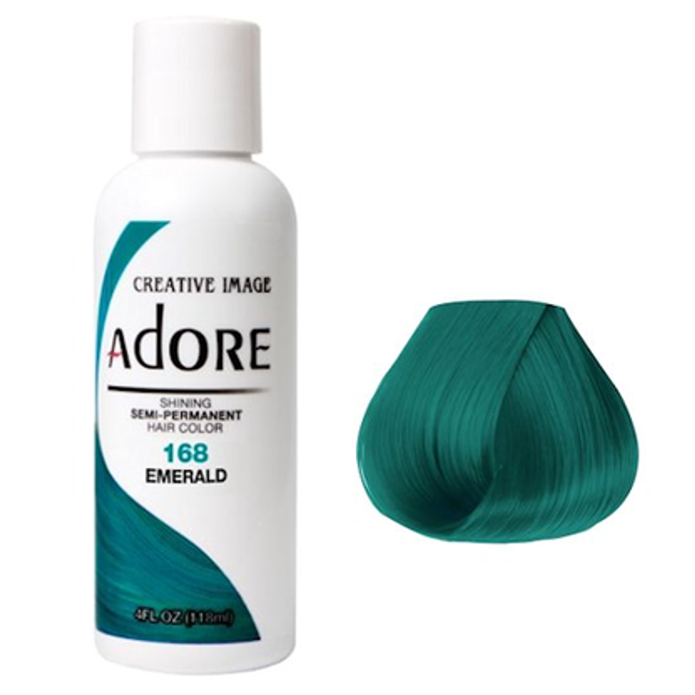 Adore Semi Permanent Color -  Emerald 168 118ml