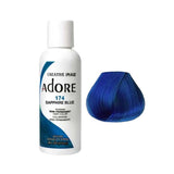 Adore Semi Permanent Color -  Sapphire Blue 174 118ml