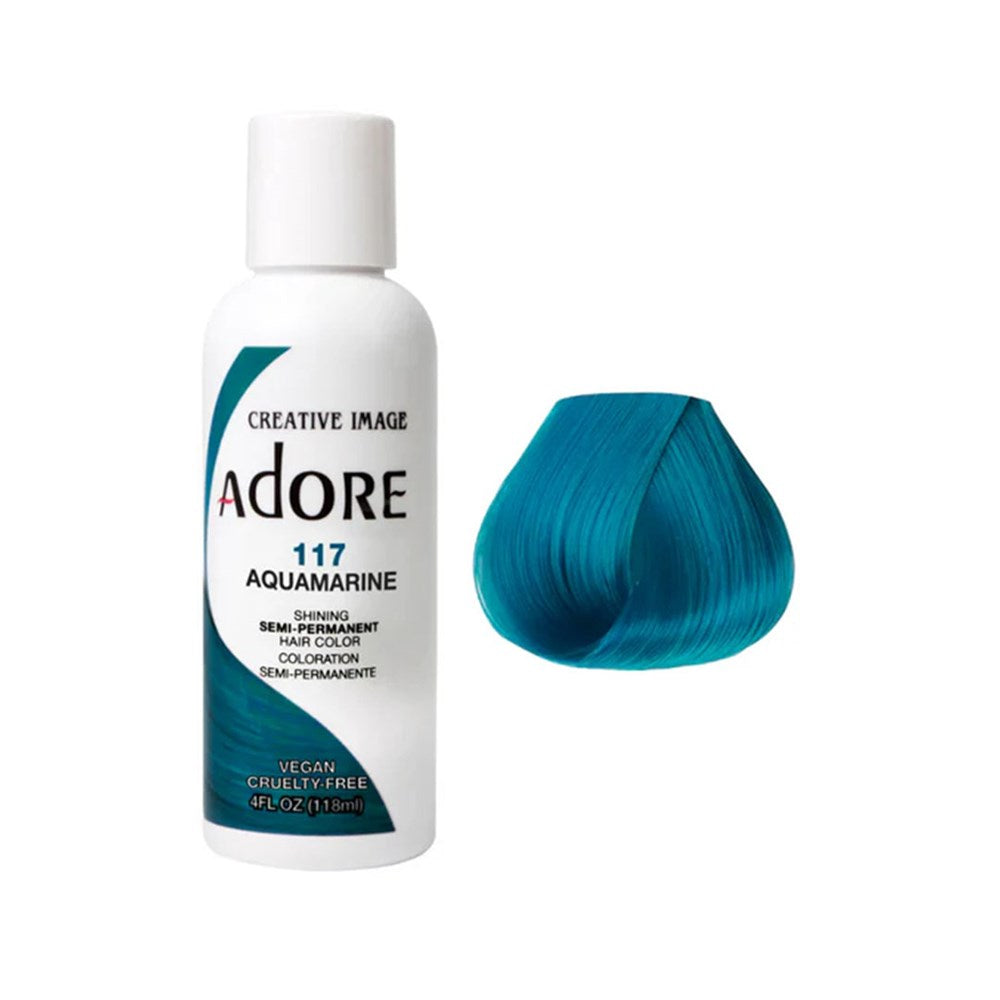 Adore Semi Permanent Color -  Aquamarine 117 118ml