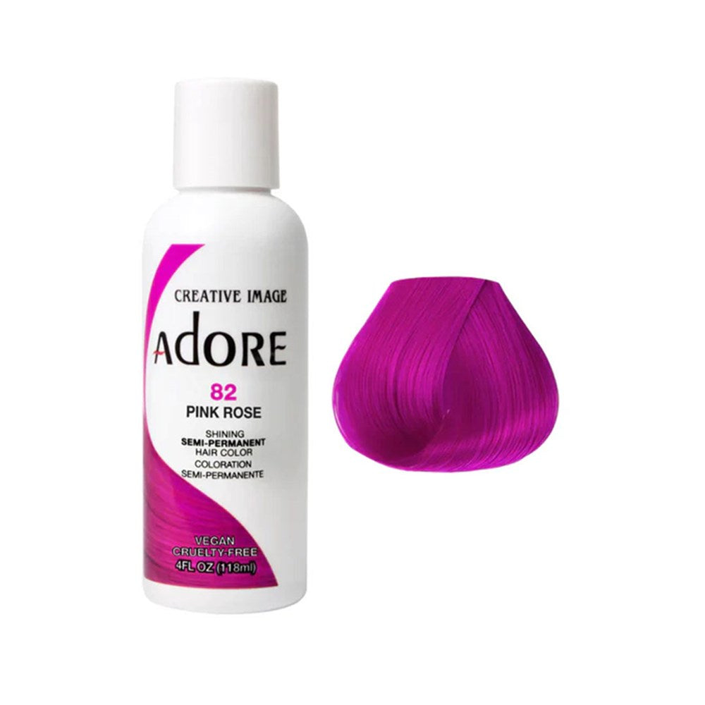 Adore Semi Permanent Color -  Pink Rose 82 118ml