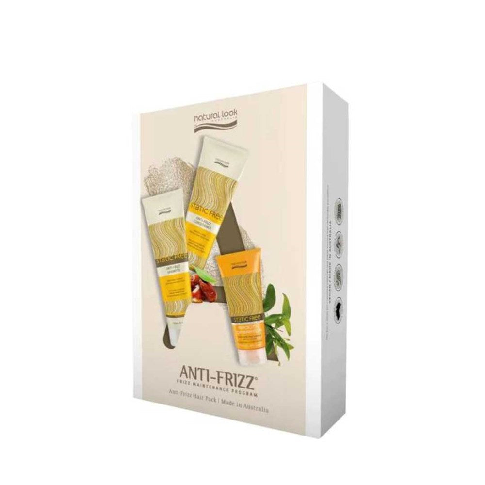 Natural Look Static  Free  Anti-Frizz Gift Pack