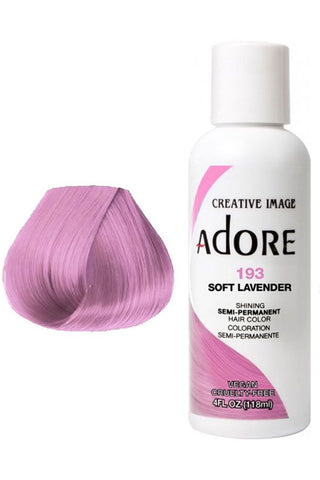 Adore Semi Permanent Color -  Soft Lavender 193 118ml