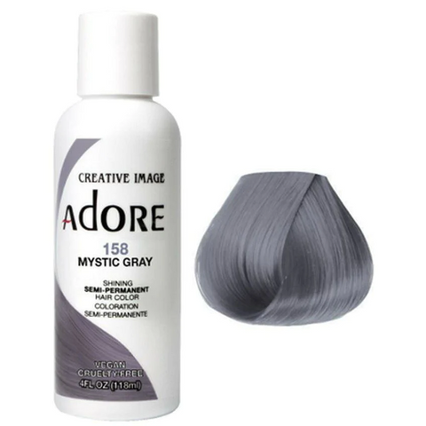 Adore Semi Permanent Color -  Mystic Gray 158 118ml