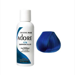 Adore Semi Permanent Color -  Sapphire Blue 174 118ml